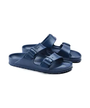 BIRKENSTOCK ARIZONA ESSENTIALS NARROW FIT IN NAVY