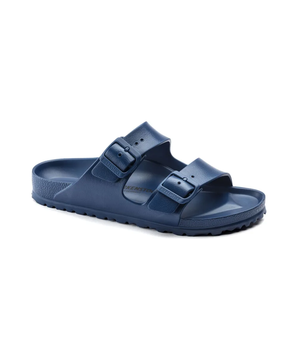 BIRKENSTOCK ARIZONA ESSENTIALS NARROW FIT IN NAVY