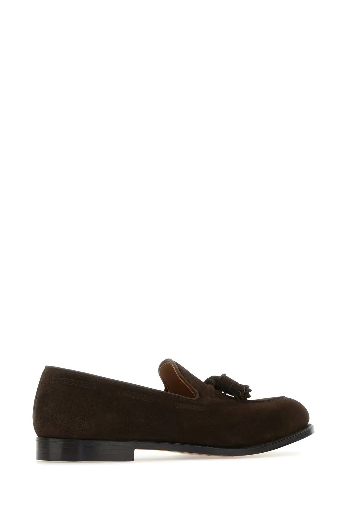 Chocolate suede Cavendish 2 loafers
