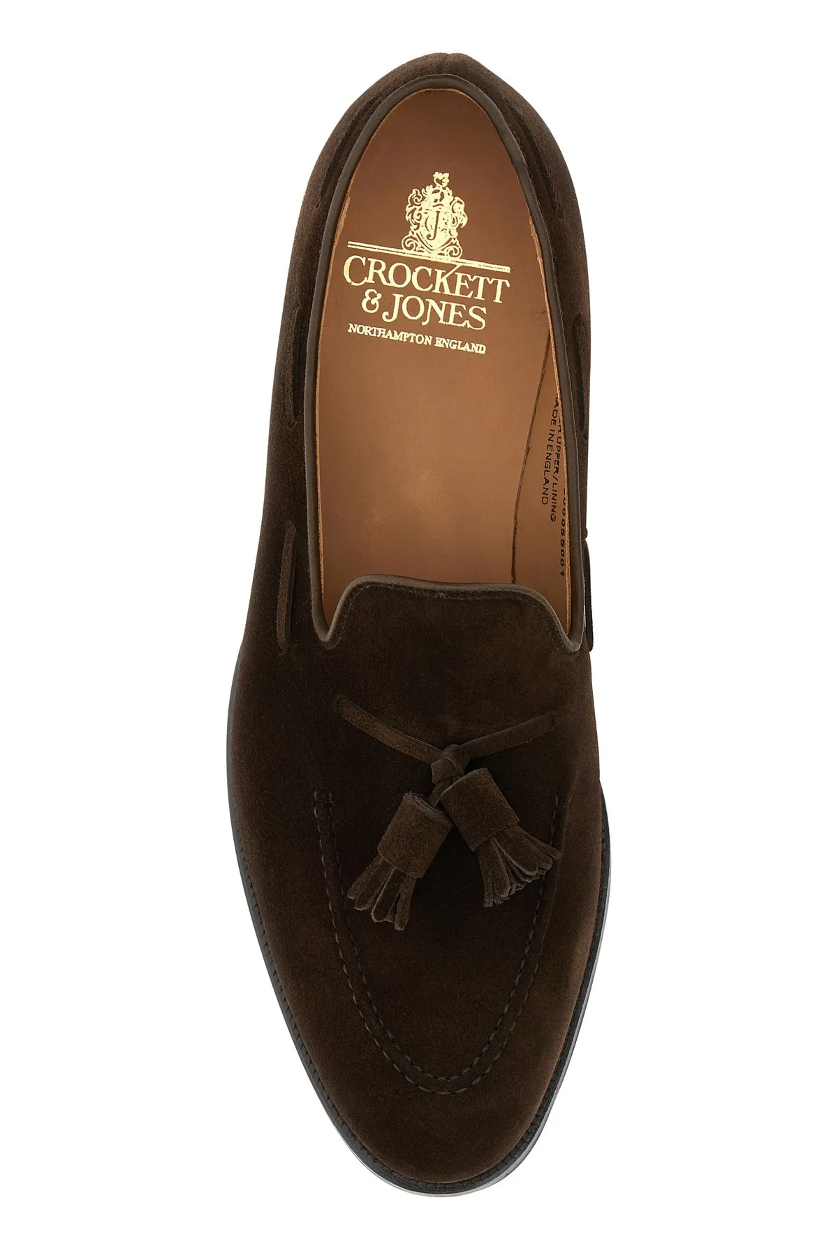 Chocolate suede Cavendish 2 loafers