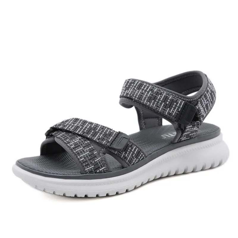 Cuzcare Trendy Sports Sandals Women Open Toe Hook&loop Orthopedic Sandals