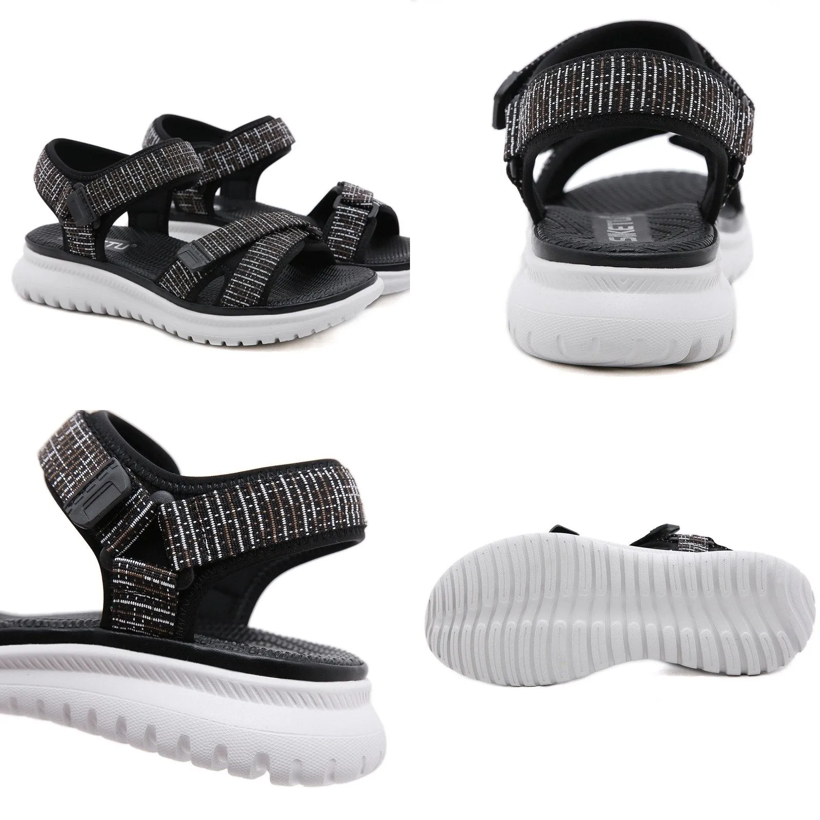 Cuzcare Trendy Sports Sandals Women Open Toe Hook&loop Orthopedic Sandals