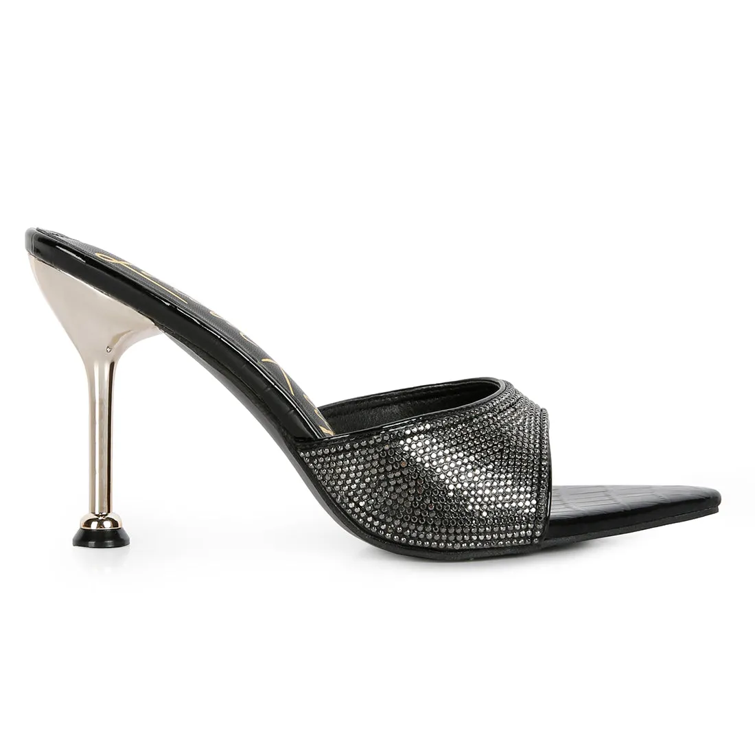 Diamante Ballroom Stiletto Sandals
