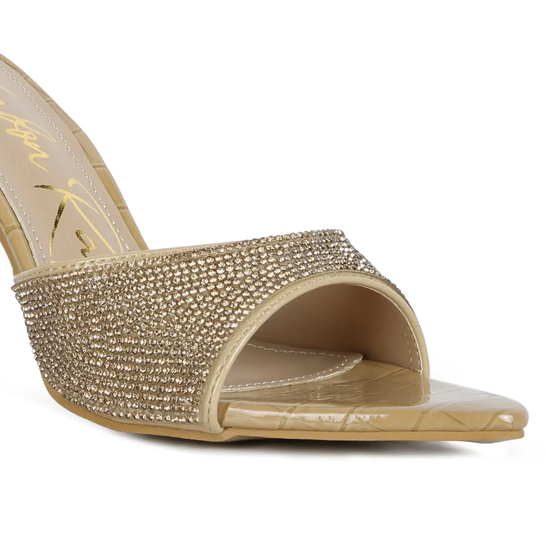 Diamante Ballroom Stiletto Sandals