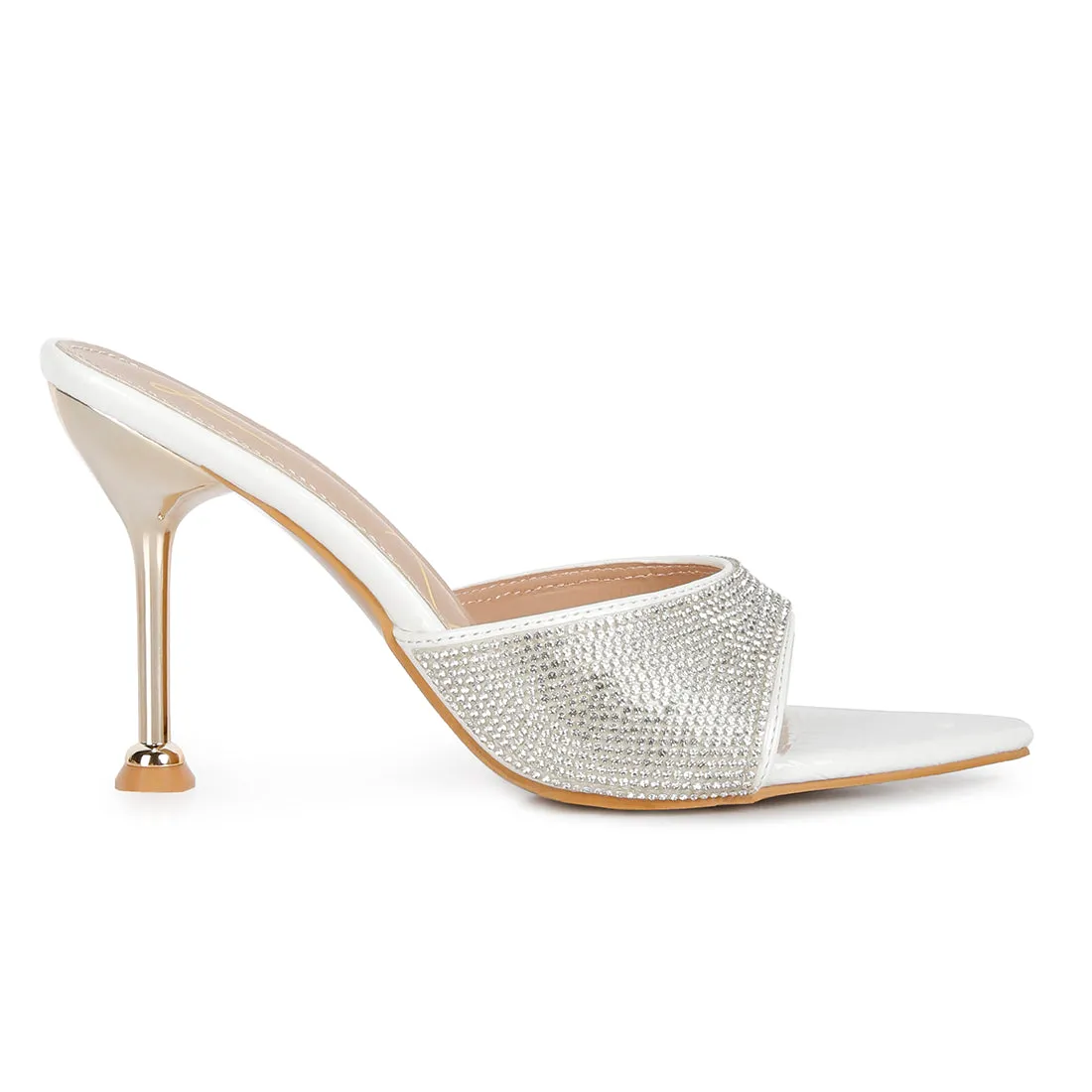 Diamante Ballroom Stiletto Sandals