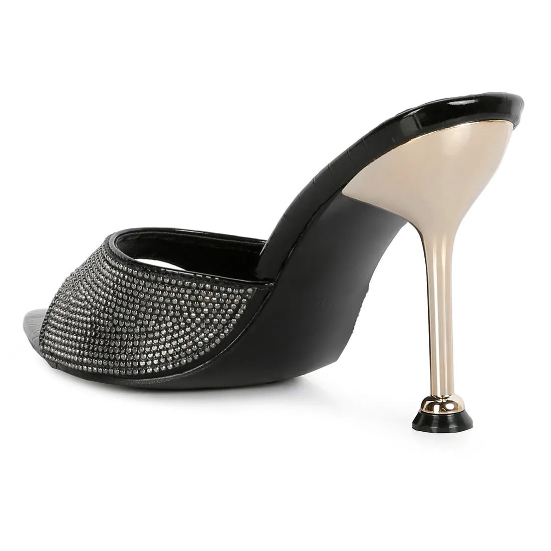 Diamante Ballroom Stiletto Sandals