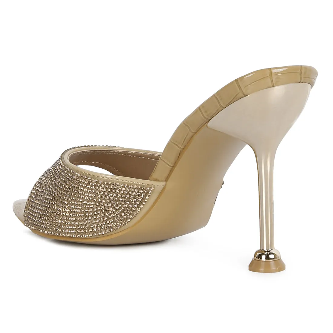 Diamante Ballroom Stiletto Sandals