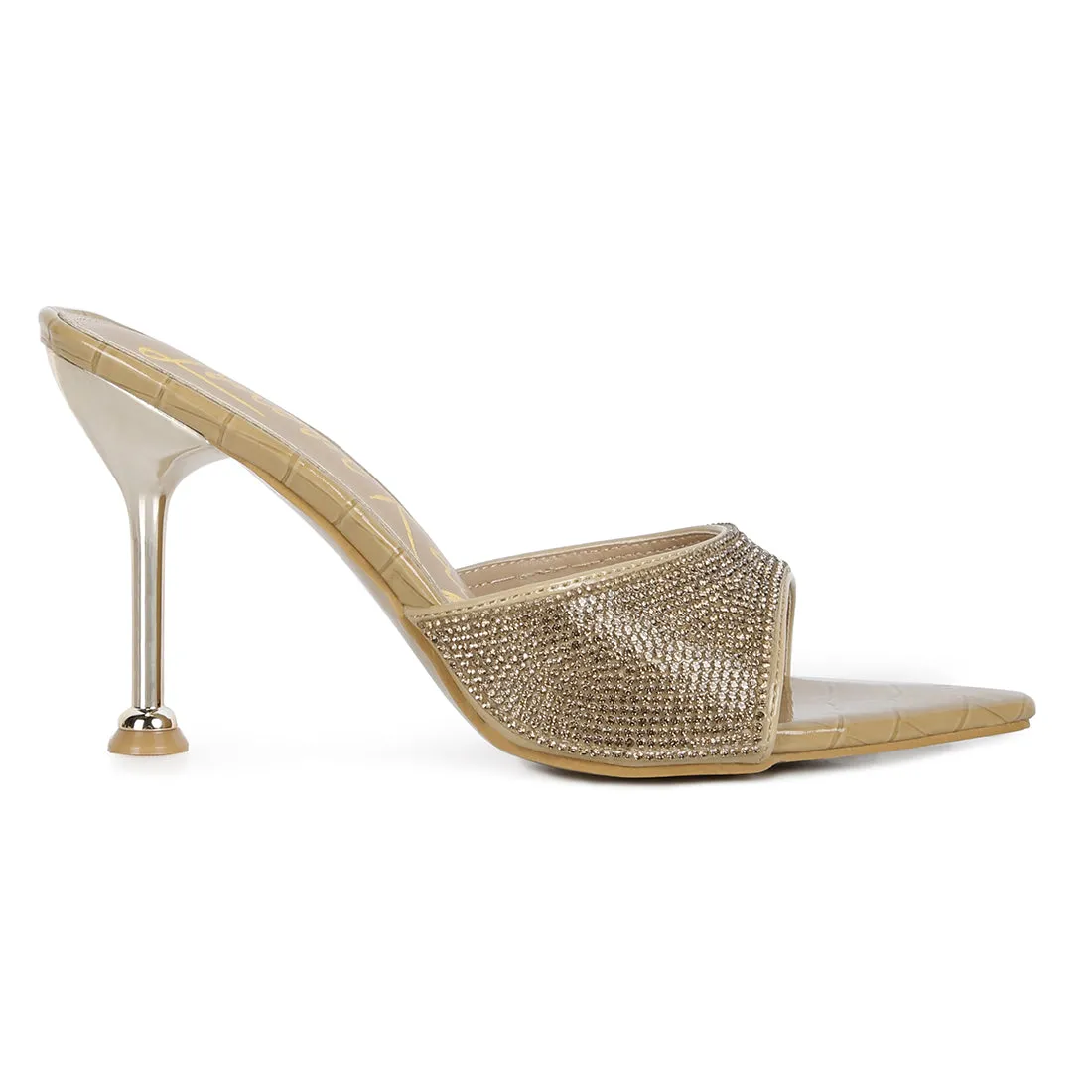 Diamante Ballroom Stiletto Sandals