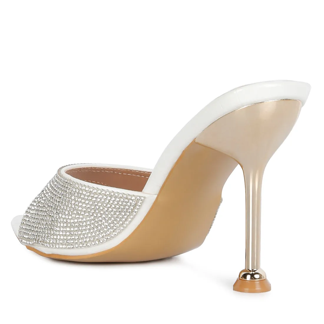 Diamante Ballroom Stiletto Sandals