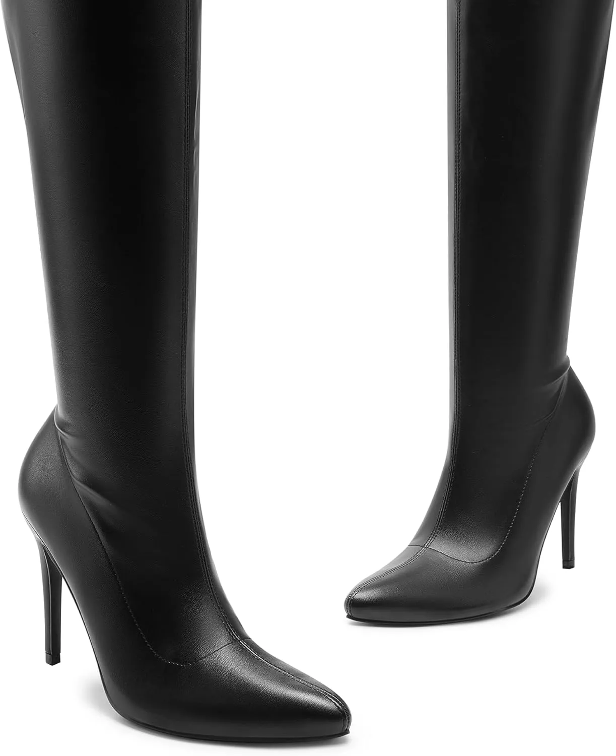 DREAM PAIRS Over The Knee Boots for Women, Women's Thigh High Boots Heel Fall Boots