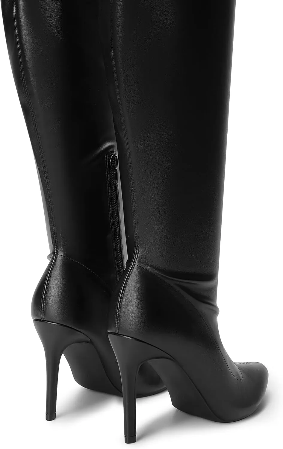 DREAM PAIRS Over The Knee Boots for Women, Women's Thigh High Boots Heel Fall Boots