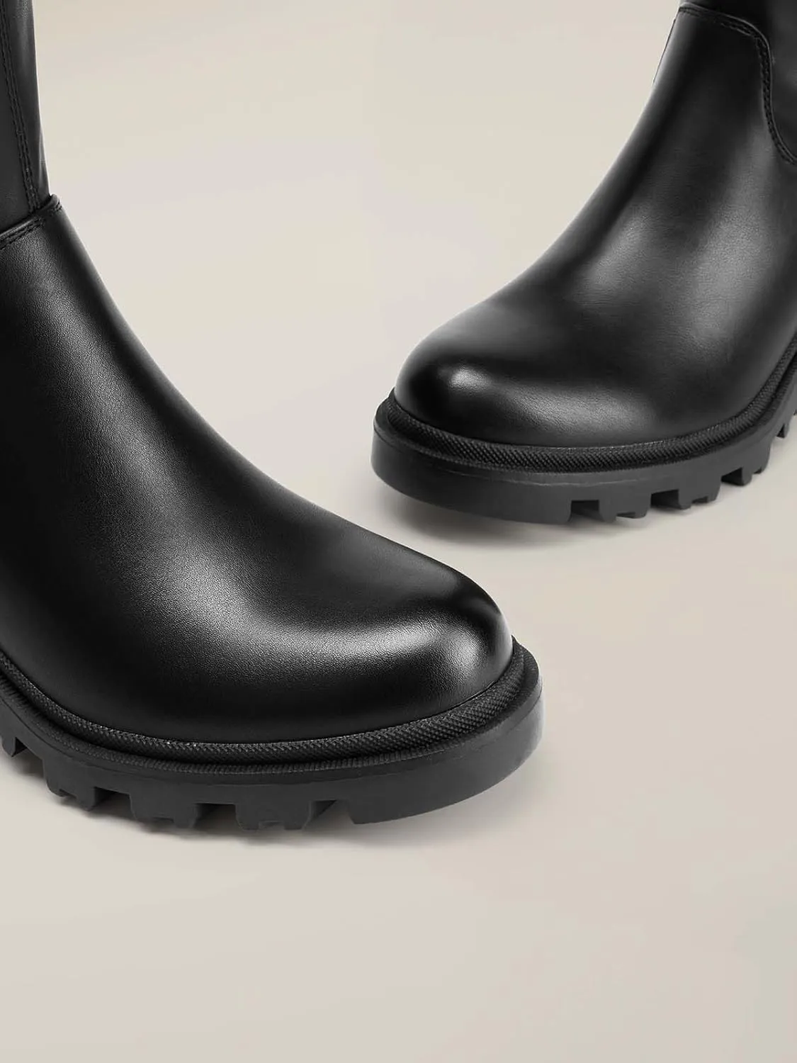 DREAM PAIRS Women's Knee High Boots, Platform Over The Knee High Chunky Heel Fashion Boots for Women