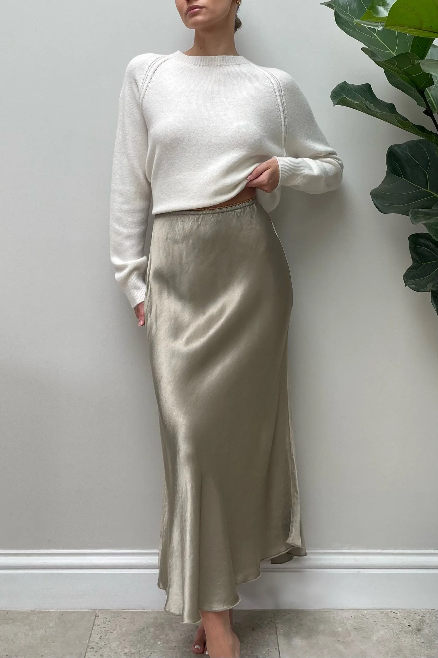 Elle Satin Skirt