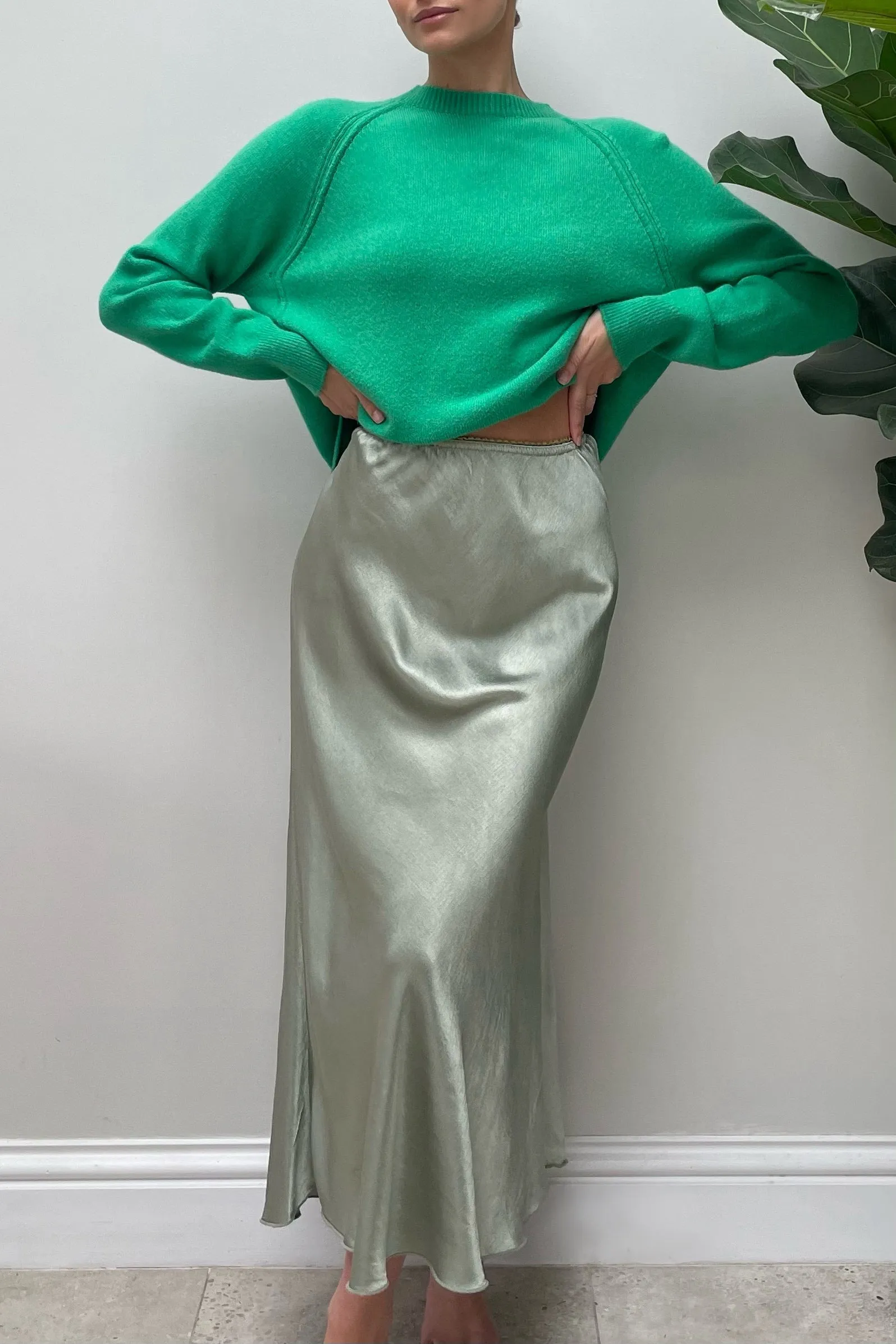 Elle Satin Skirt