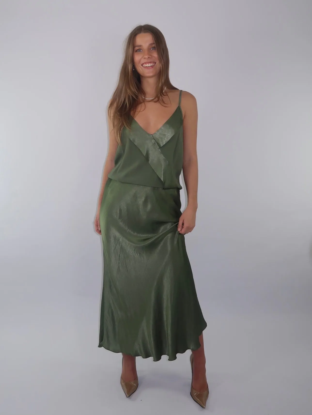 Elle Satin Skirt