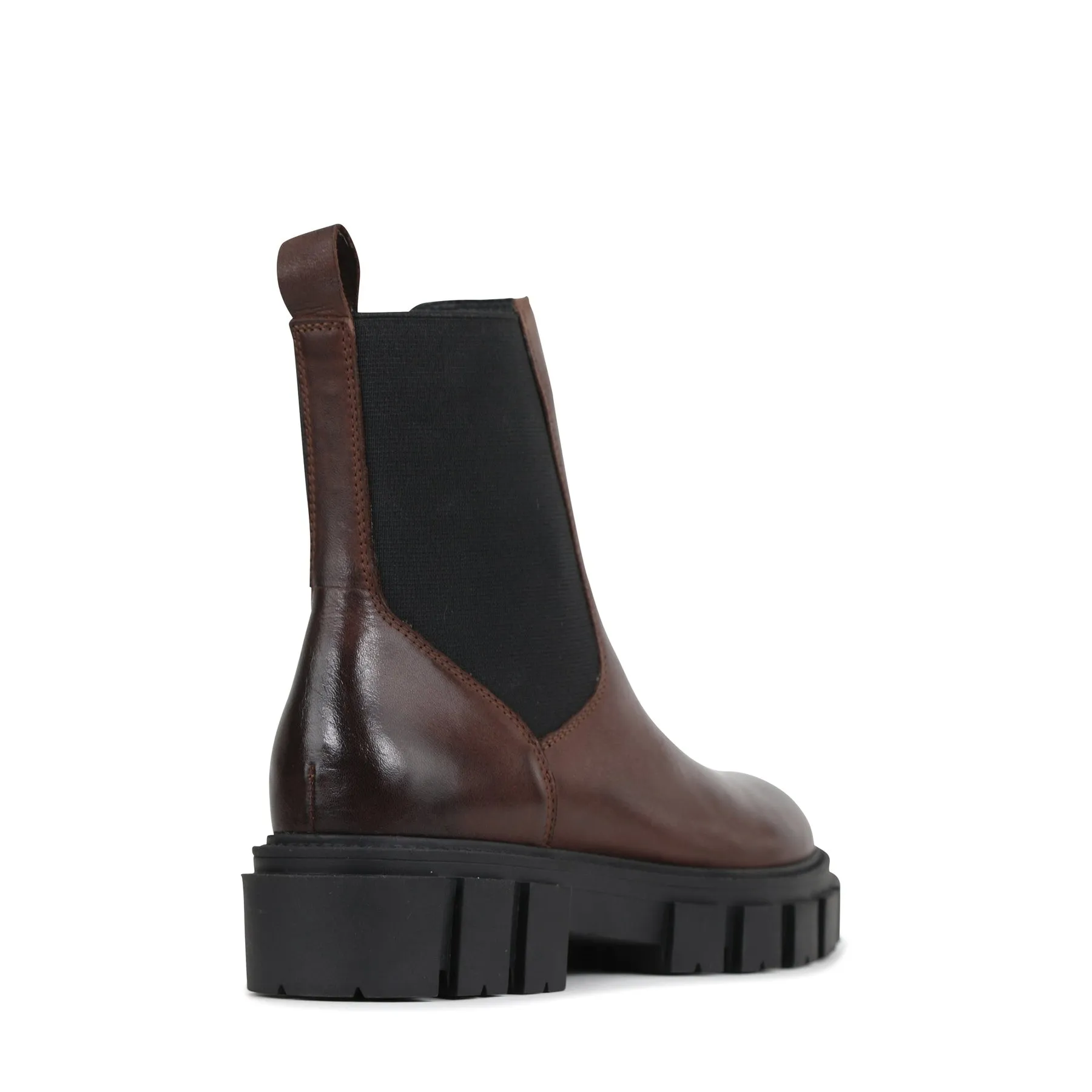 FEAT LEATHER ANKLE BOOTS