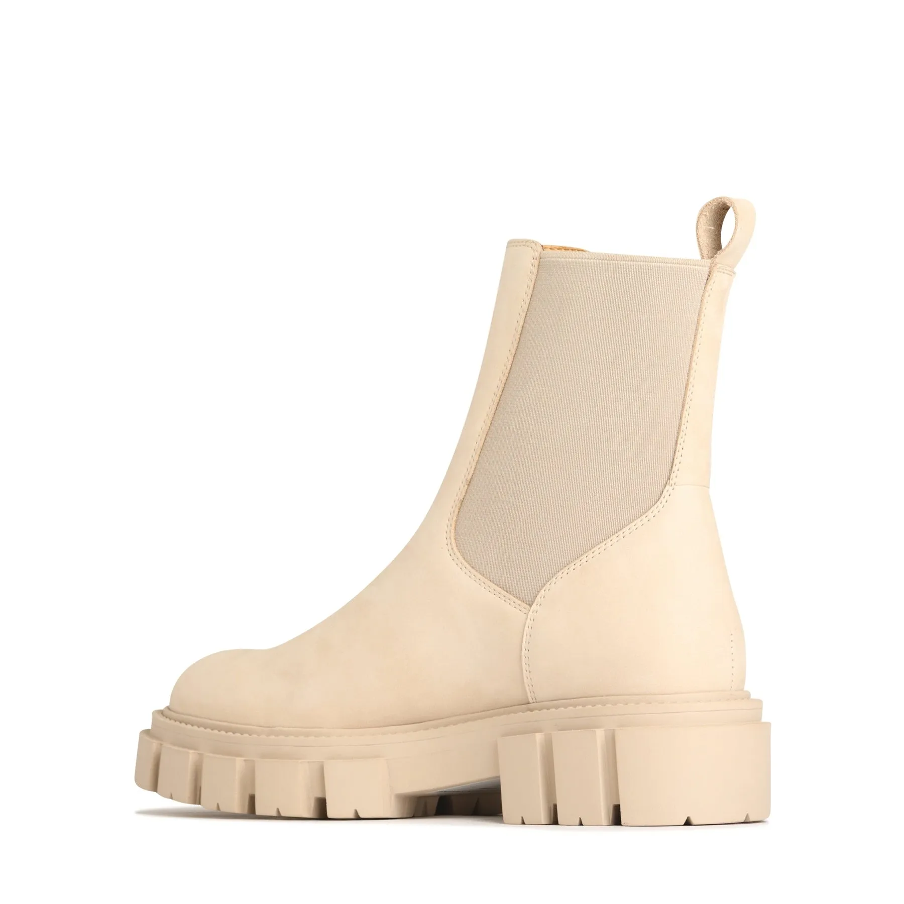 FEAT LEATHER ANKLE BOOTS