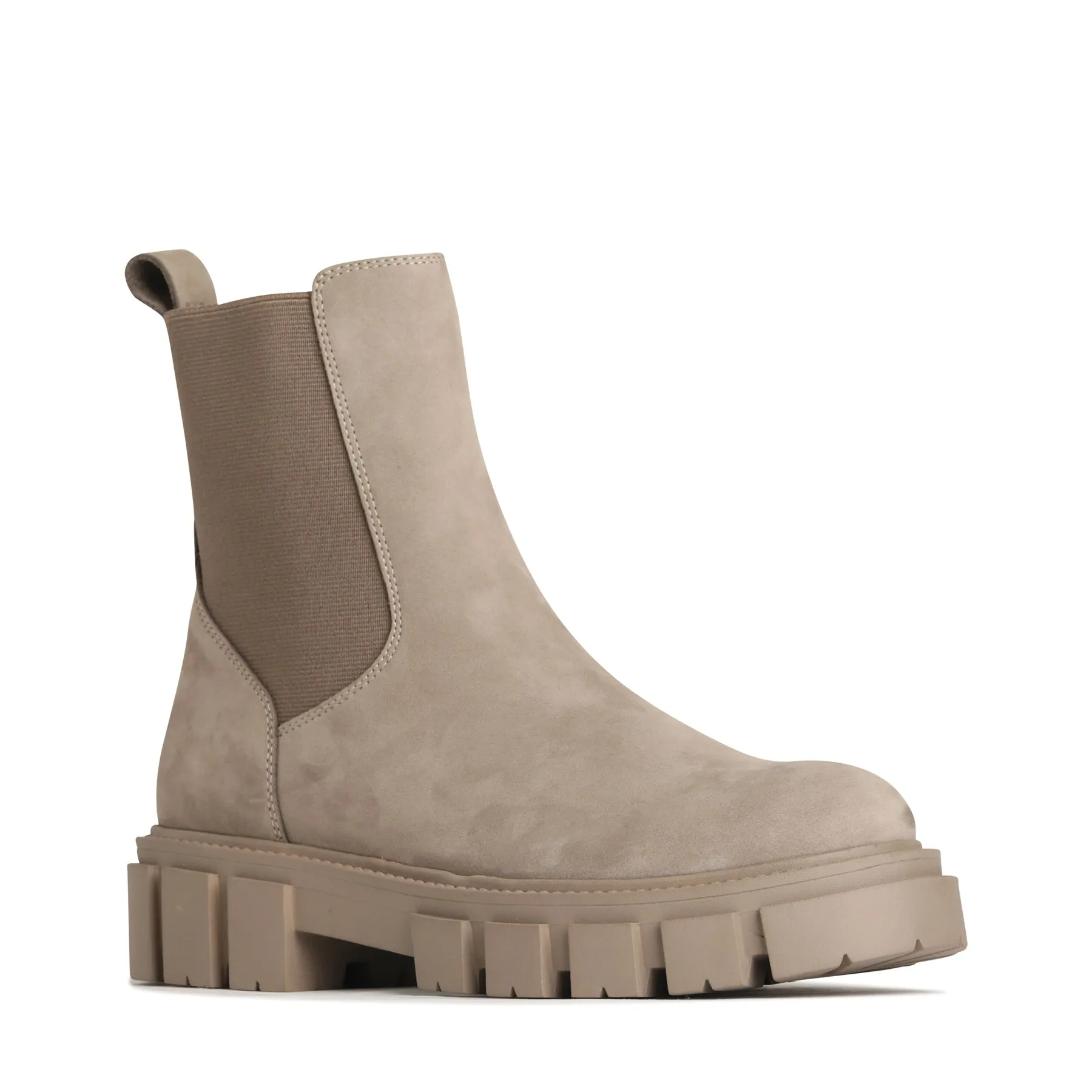 FEAT LEATHER ANKLE BOOTS