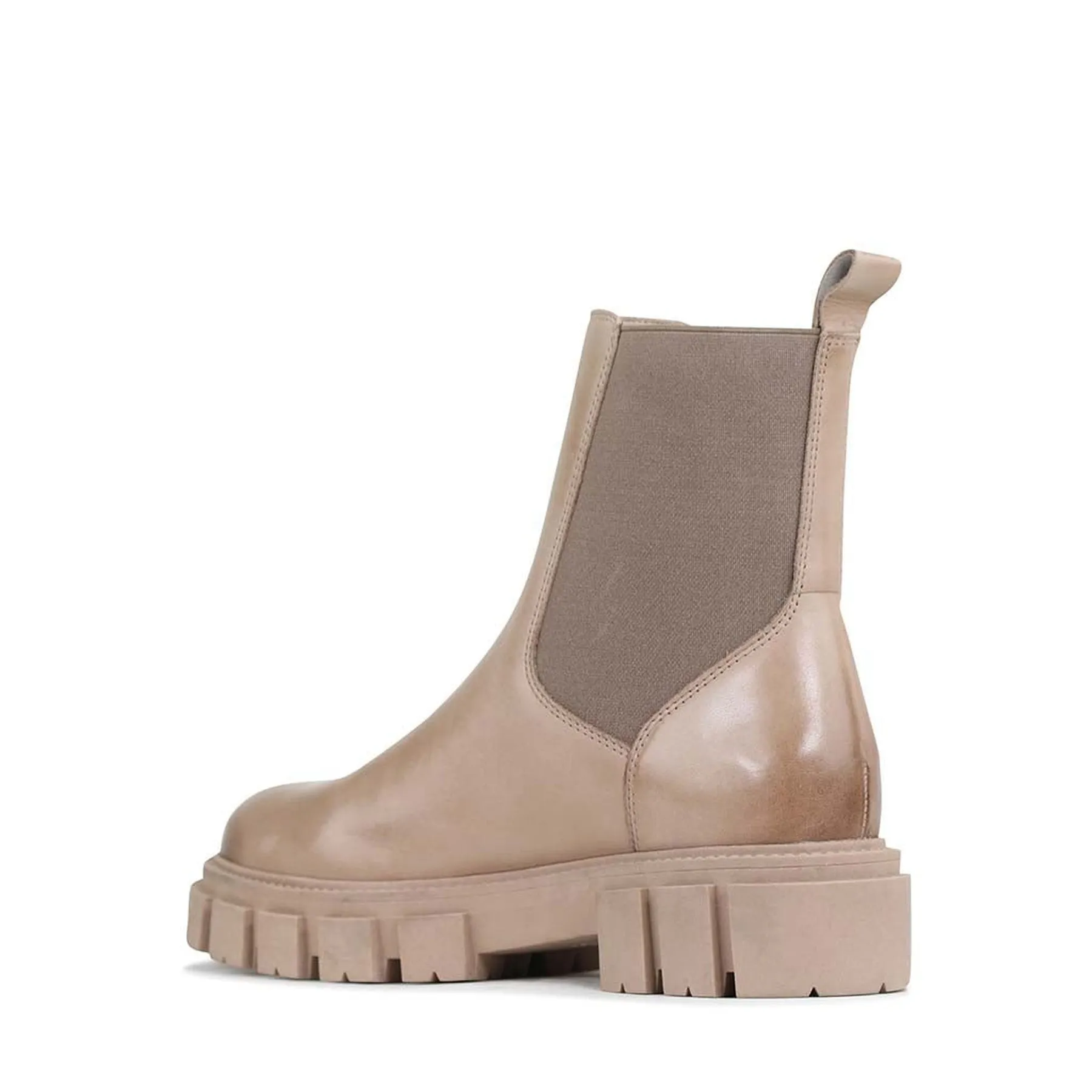 FEAT LEATHER ANKLE BOOTS