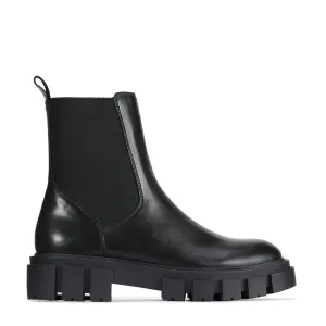 FEAT LEATHER ANKLE BOOTS