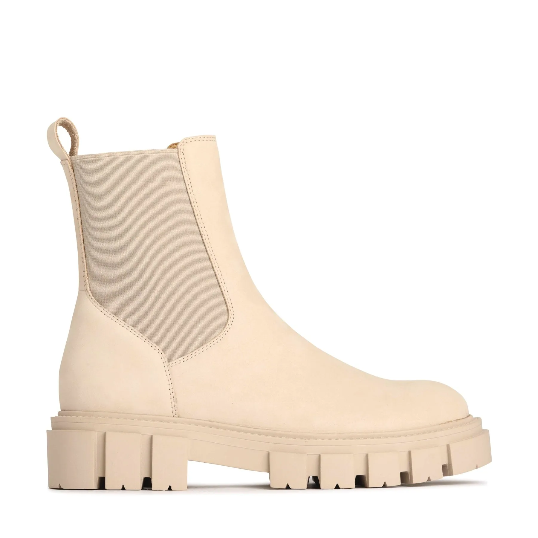 FEAT LEATHER ANKLE BOOTS
