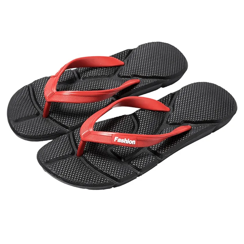 Flexible Lightweight Beach Flip Flops for Men / Casual Male Massage Shoes - SF1023