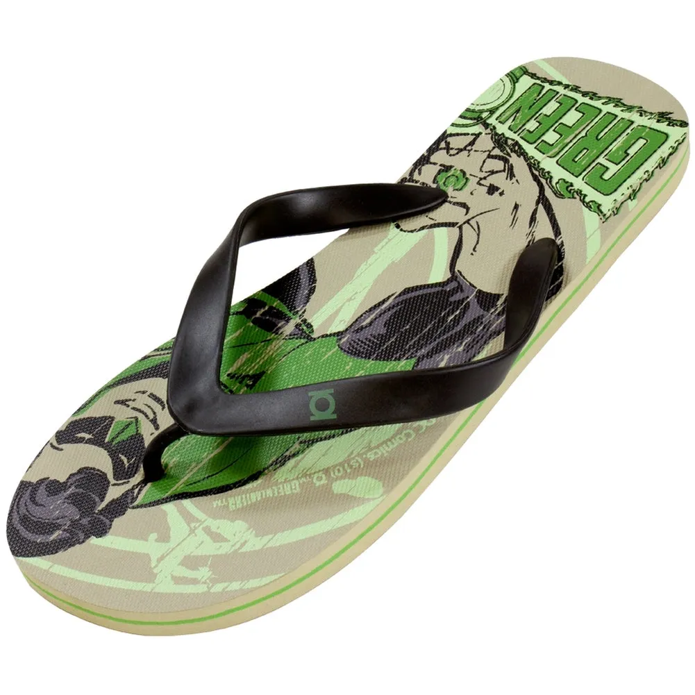 Green Lantern - Action Flip-Flops