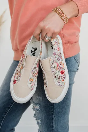 Gypsy Jazz Double Sided Sneakers- Pink & Sand