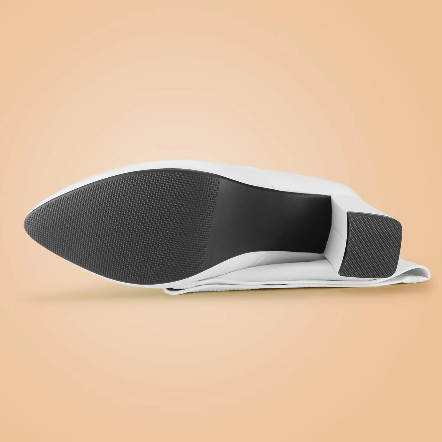 Hawkwell Women's Fall Comfort Thigh High Boots Black Pointy-toe and High-heel Over The Knee Boots