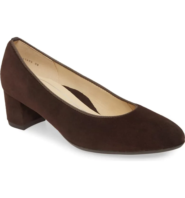 Kendall Suede Pump Brown