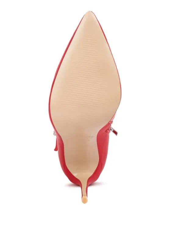 Lovestruck Side Zipper High Calf Boots