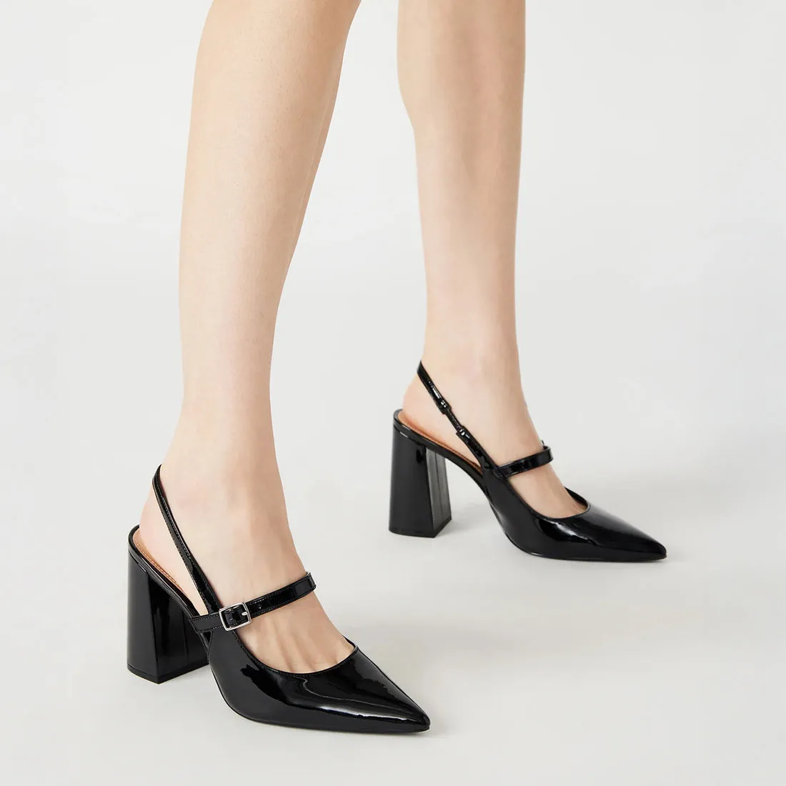 MAEGAN BLACK PATENT