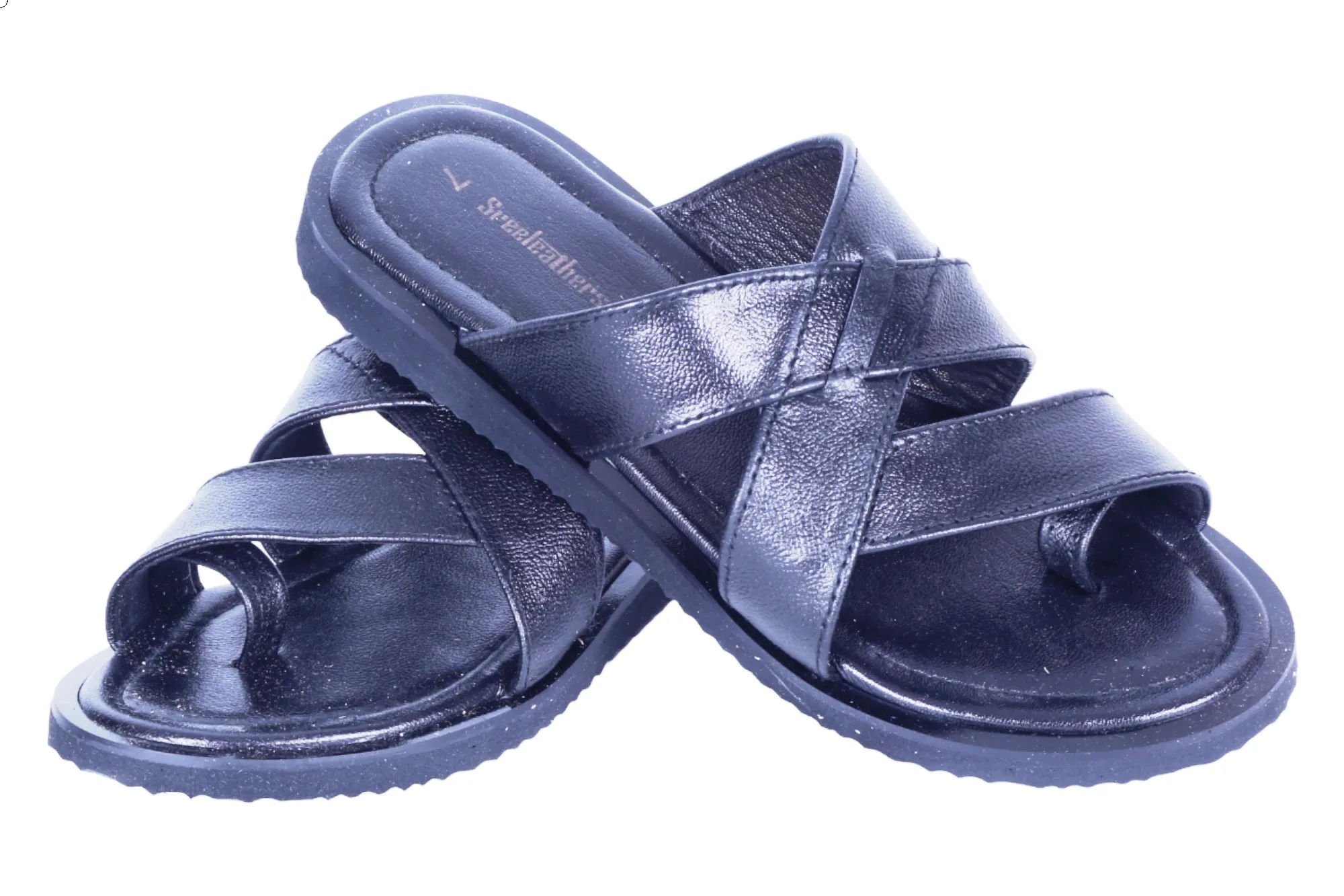 Mens Leather Chappal 28169