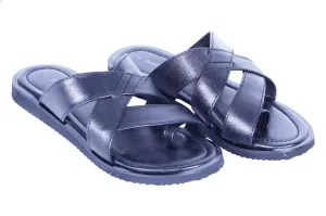 Mens Leather Chappal 28169