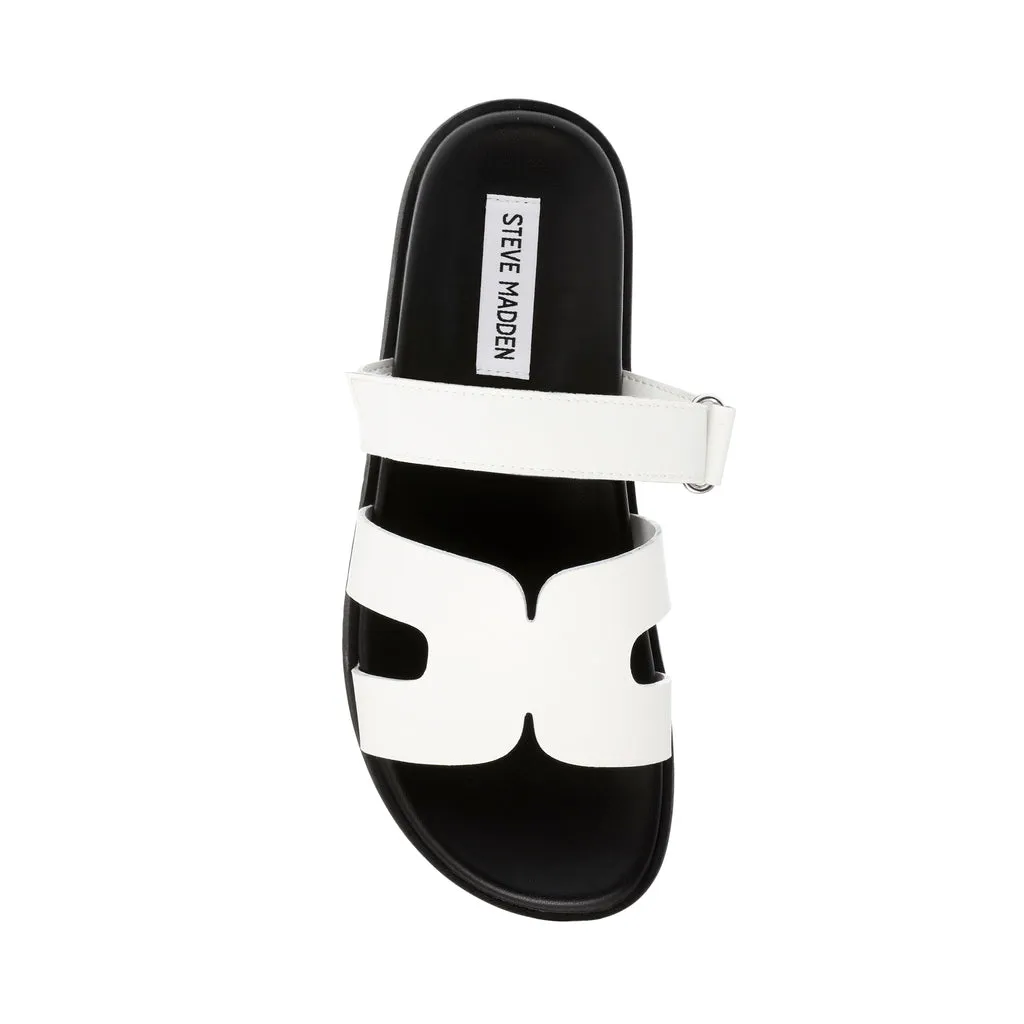 Missile Sandal WHITE ACTION LEATHER