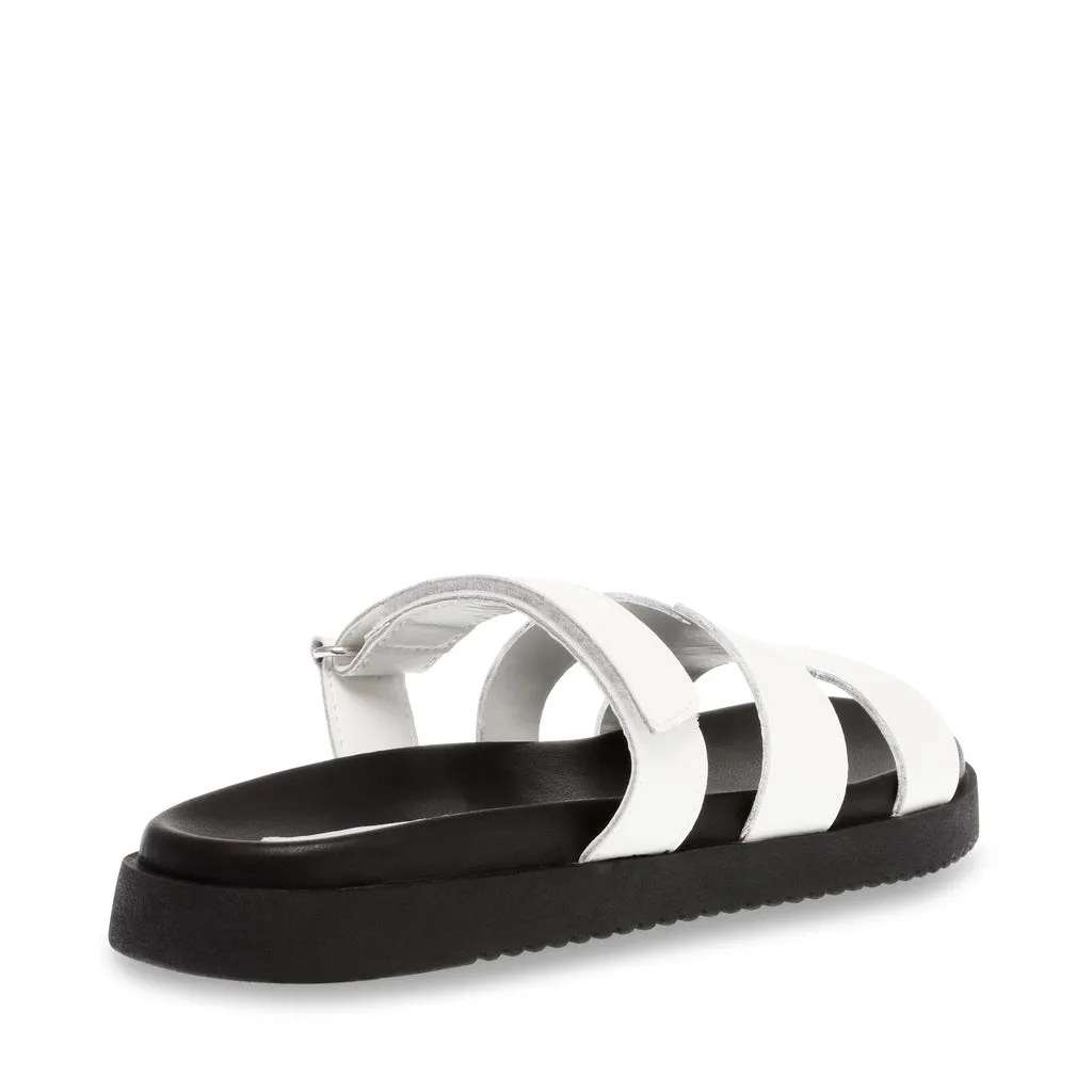 Missile Sandal WHITE ACTION LEATHER
