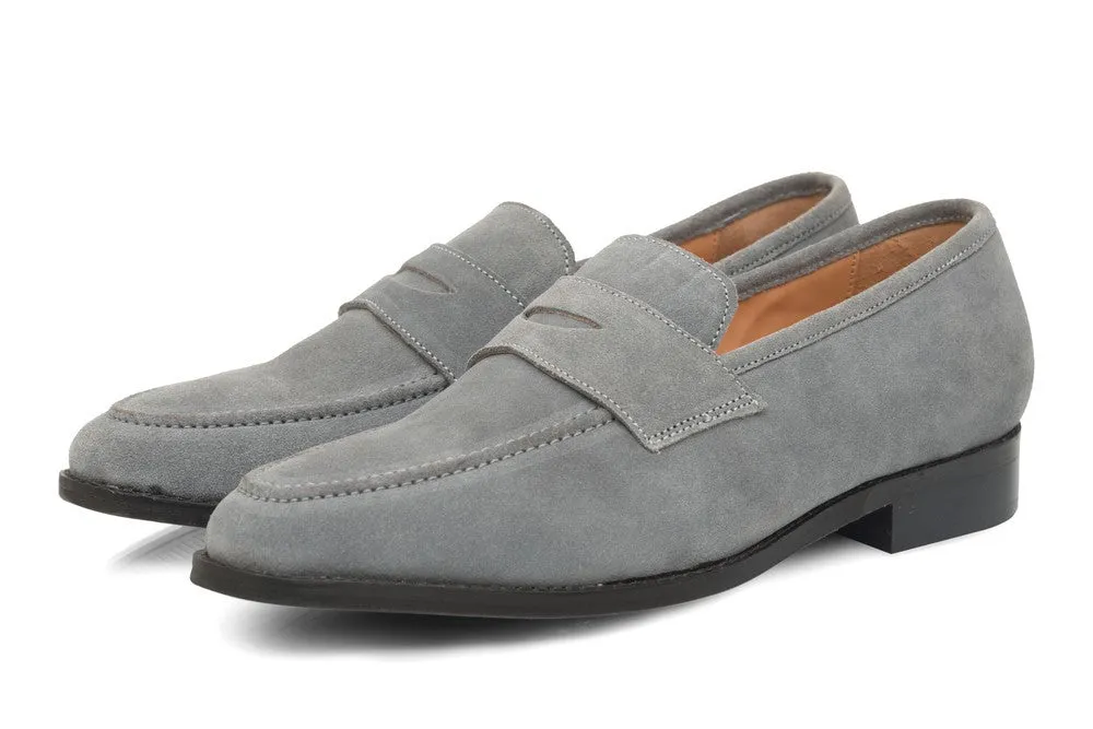 Rodio Suede Loafers - Grey