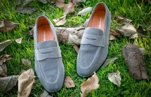 Rodio Suede Loafers - Grey