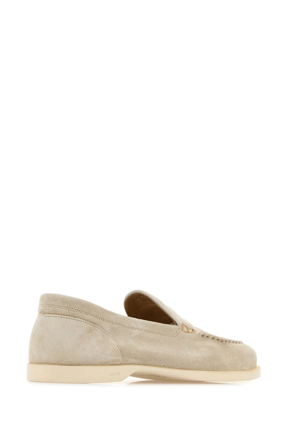 Sand suede Pace loafers