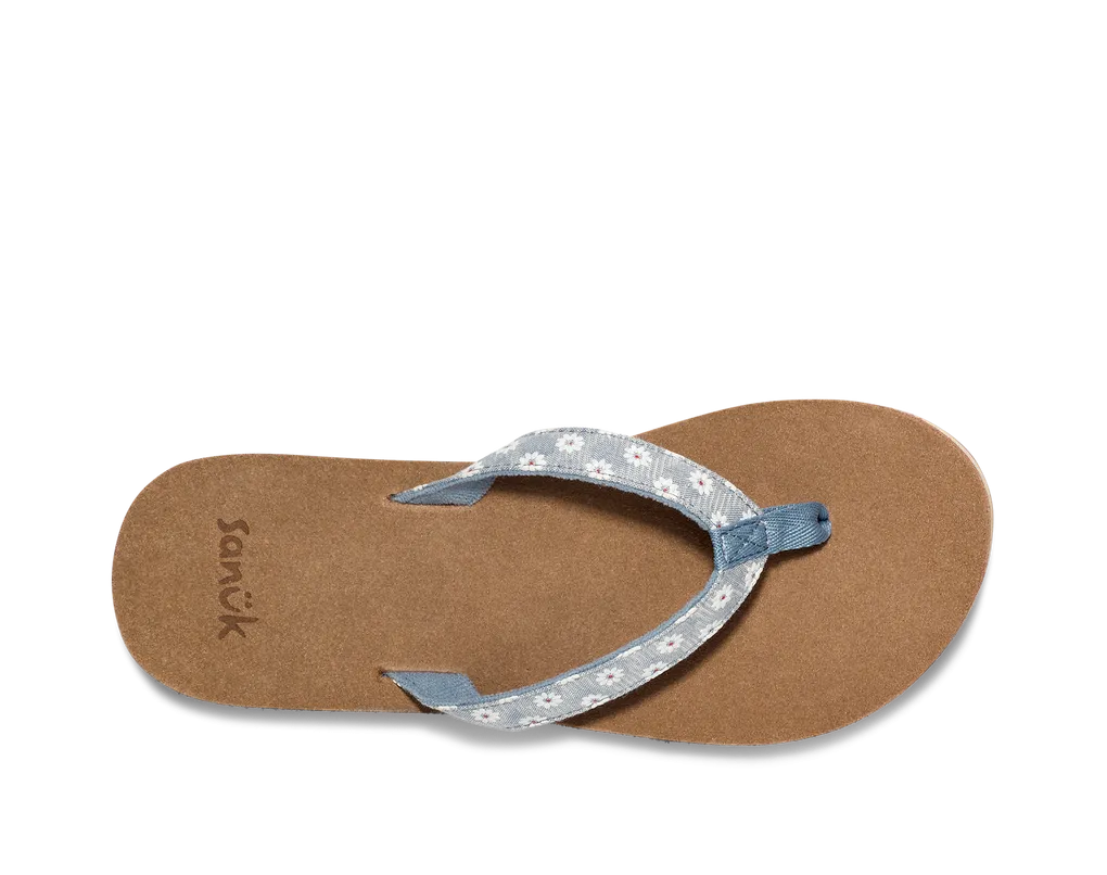 Sanuk Happy Placer Daisy Sandal
