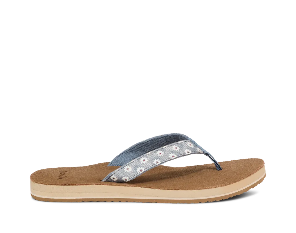 Sanuk Happy Placer Daisy Sandal