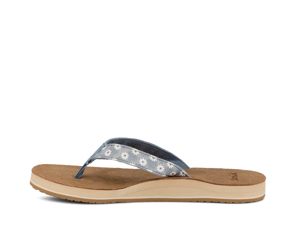 Sanuk Happy Placer Daisy Sandal