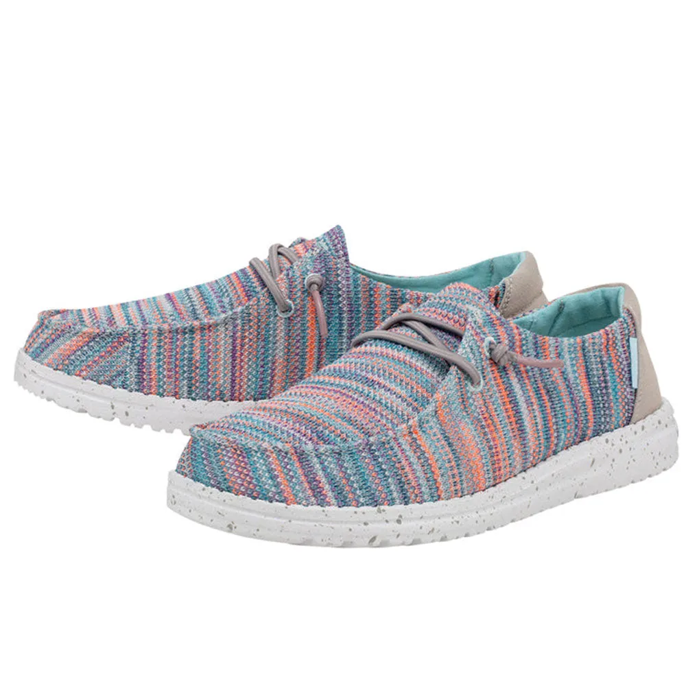 Scarpe Donna HEY DUDE linea Wendy Sox Colore Sunset Pink
