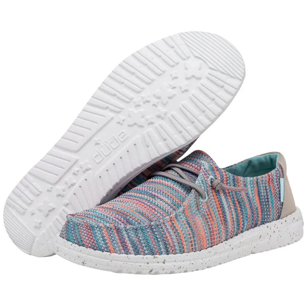 Scarpe Donna HEY DUDE linea Wendy Sox Colore Sunset Pink