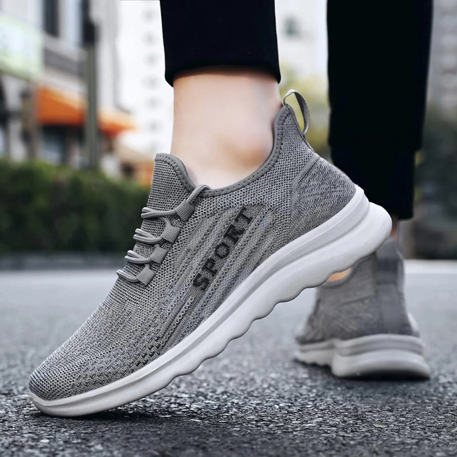 Shoes for Men Soft Cushions Athletic Fashion Simple Outdoor Traveling Workout Mens Sneaker