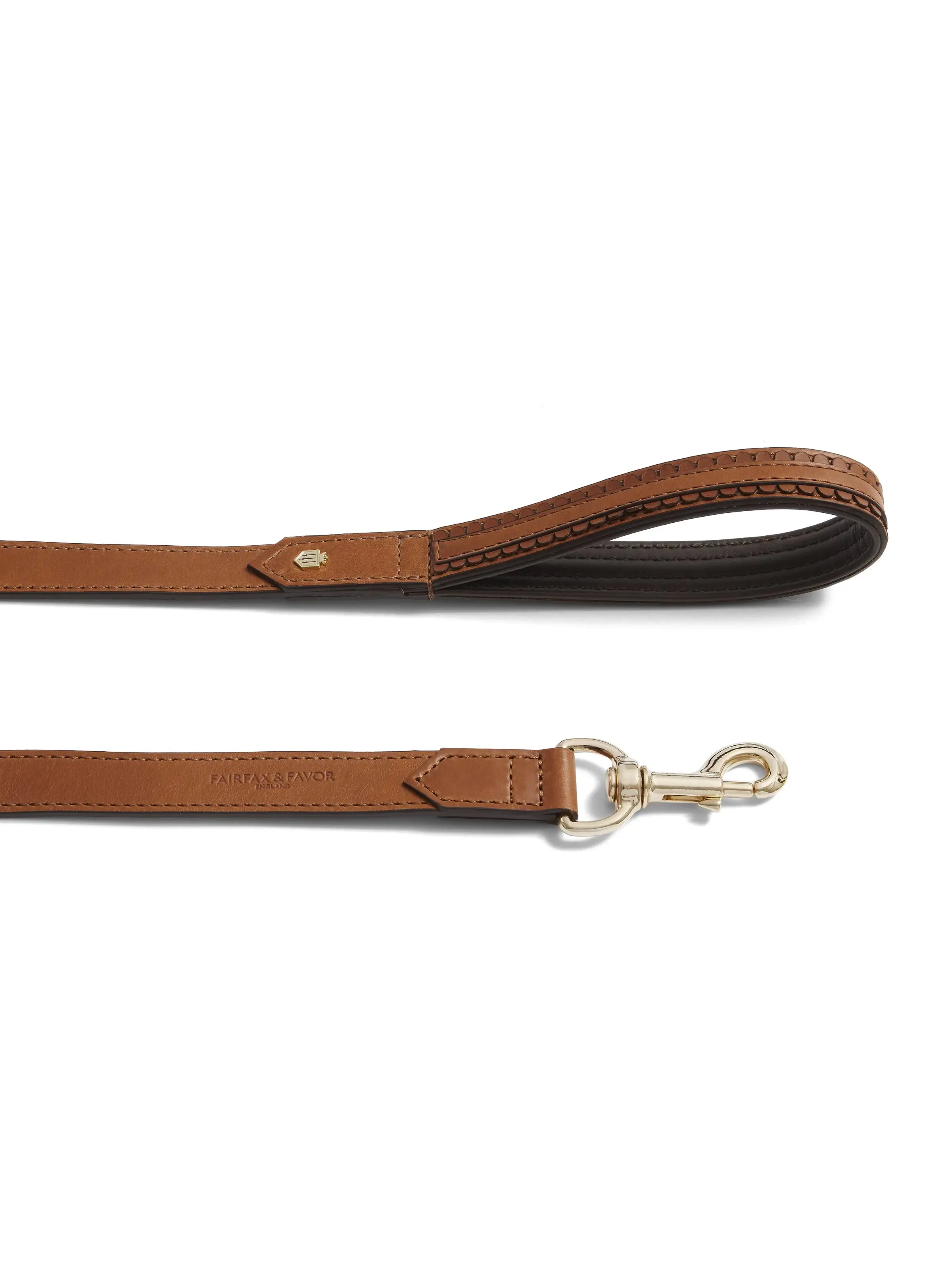 Signature Bakewell Dog Lead - Tan Leather