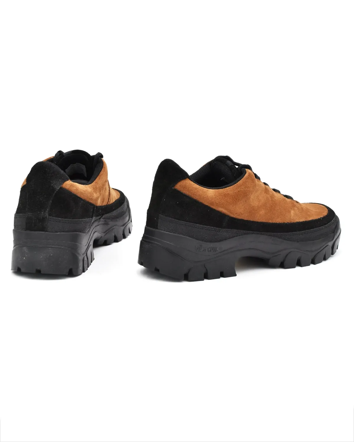 Tarvas Easy Hiker Cognac Suede Sneaker