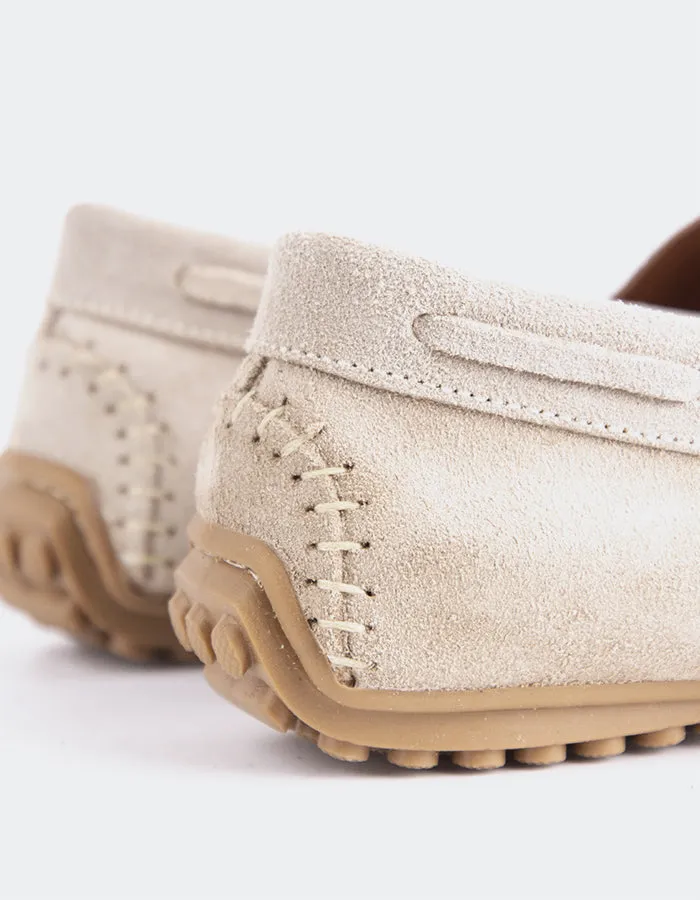 Titania Taupe Suede