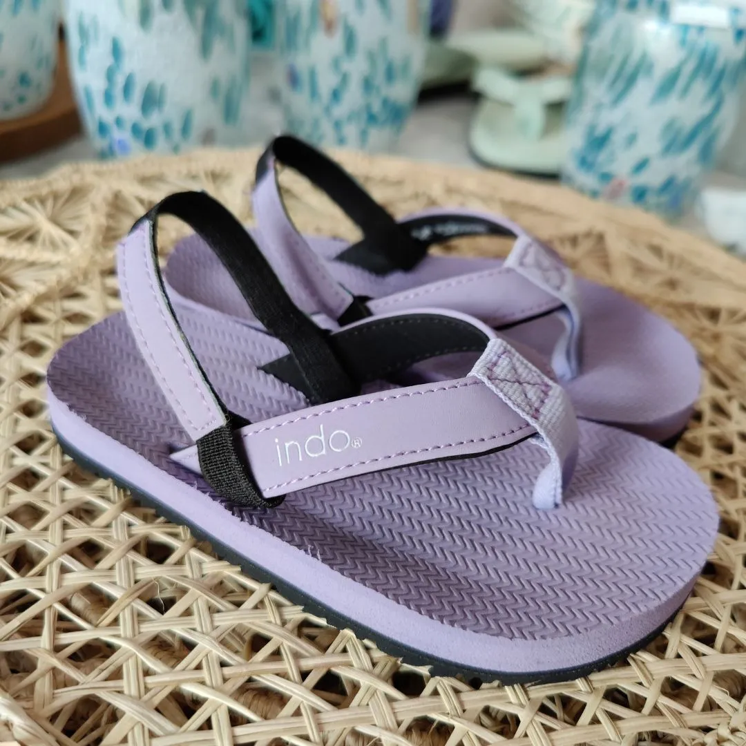 Toddler’s Flip Flops - Lilac