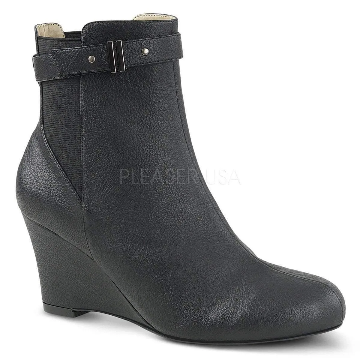 Wedge Heel Ankle Boots